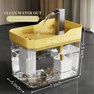 Yellow Water Fountain